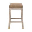 Essentials For Living Wyatt Counter Stool in Natural Gray Ash