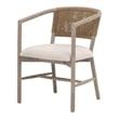 Essentials For Living Juxtaposition Accent Chair in Bisque