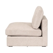 Essentials For Living Daley Modular Armless Chair in Espresso