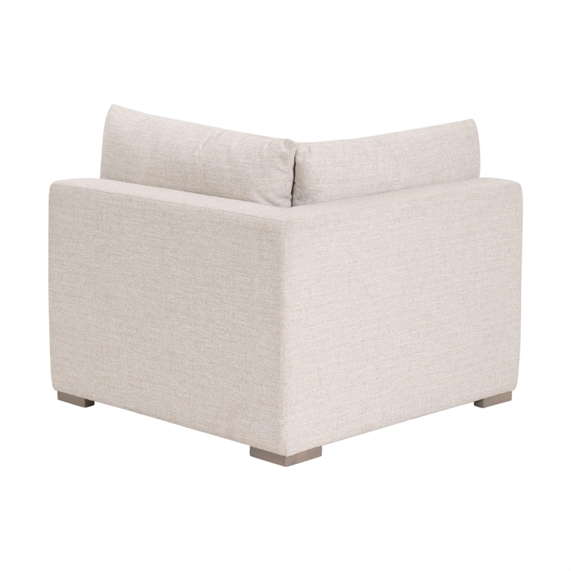 Essentials For Living Newport Outdoor Modular Corner Chair in Sand
