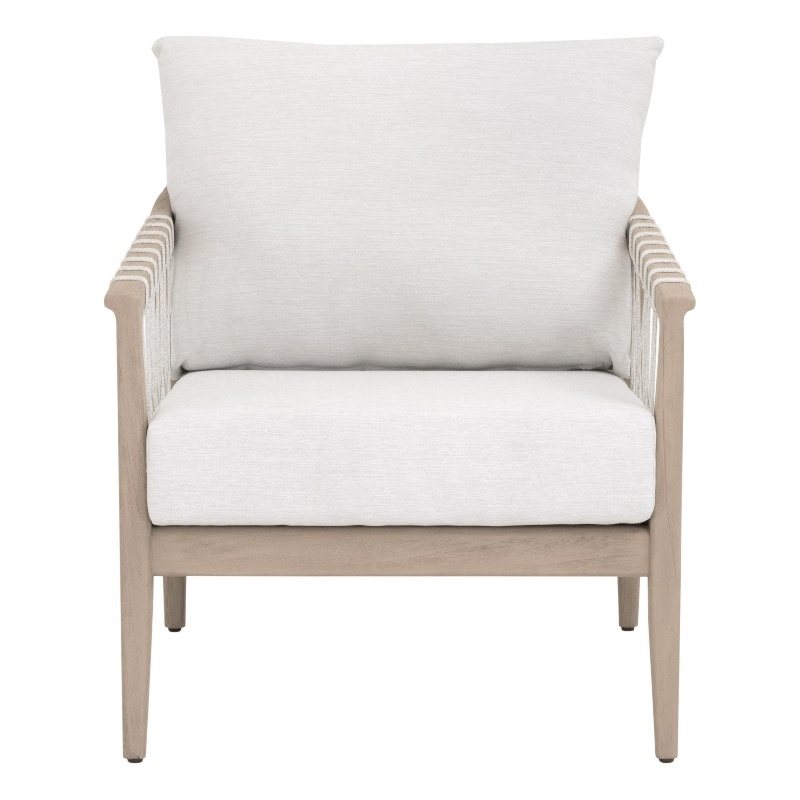 Essentials For Living Pacific Outdoor Club Chair in White