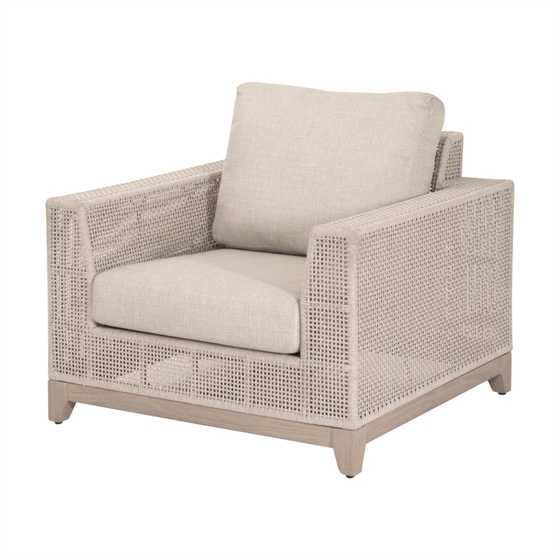 Essentials For Living Tropez Outdoor Sofa Chair in Oat