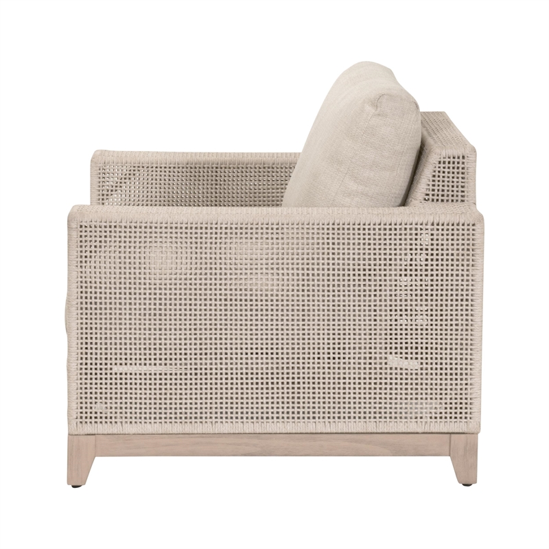 Essentials For Living Tropez Outdoor Sofa Chair in Oat