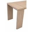 Essentials For Living Sur Outdoor Bench in Washed Ever Teak