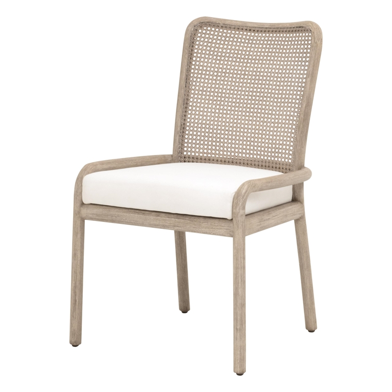Essentials For Living Avalon Dining Chair in Natural Gray (Set of 2)