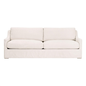 Essentials For Living Colin Outdoor 94&quot Slope Arm Slipcover Sofa in Ivory