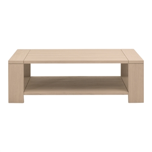 Essentials For Living Sur Outdoor Coffee Table in Washed Ever Teak