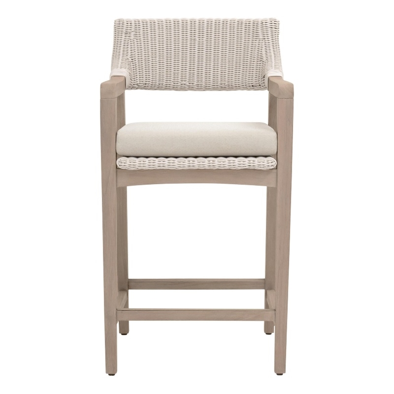 Essentials For Living Lucia Outdoor Counter Stool in White