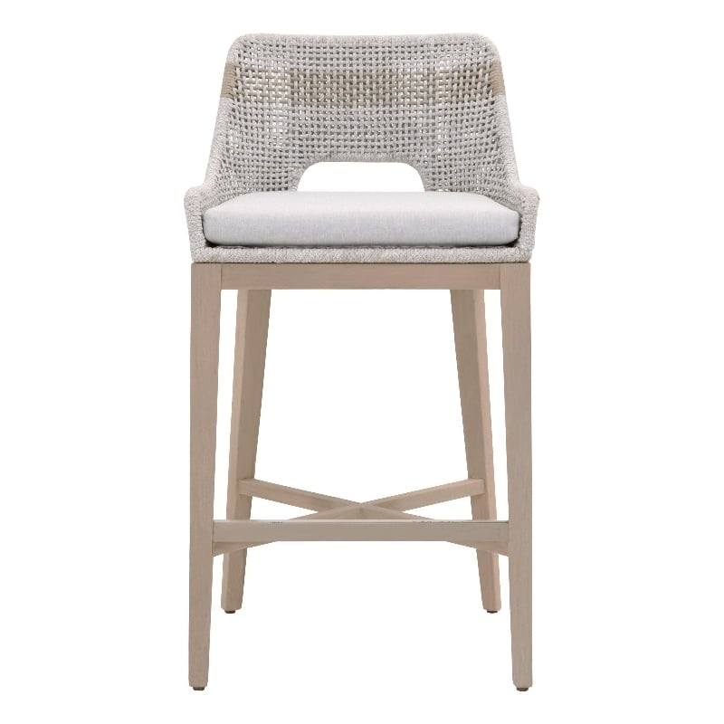 Essentials For Living Tapestry Outdoor Barstool in Taupe