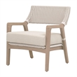 Essentials For Living Lucia Outdoor Club Chair in White