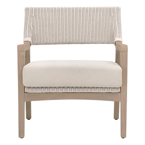 Essentials For Living Lucia Outdoor Club Chair in White