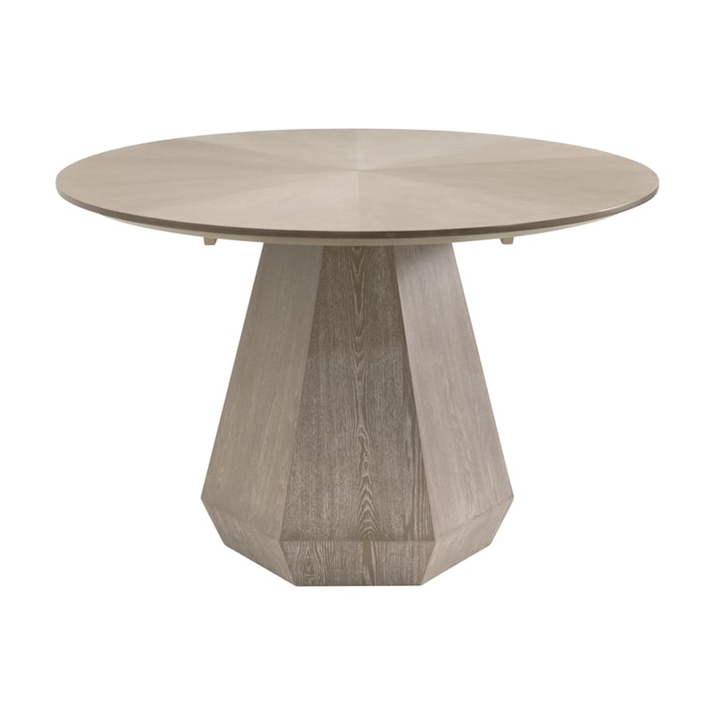 Essentials For Living Coulter Oval Dining Table in Natural Gray Ash