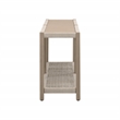 Essentials For Living Wrap Outdoor Console Table in Oat