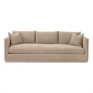 Star International Siena 96&quot Plinth Base Sofa in Camel