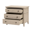 Star International Oxford 3-Drawer Nightstand in Oak