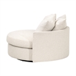 Star International Lourne Grand Swivel Sofa Chair in Linen