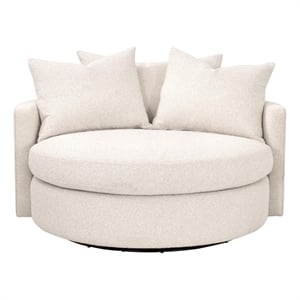 Star International Lourne Grand Swivel Sofa Chair in Linen
