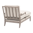 Star International Rouleau Chaise Lounge in Linen and Natural Gray Oak