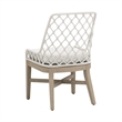 Star International Lattis Outdoor Dining Chair in White