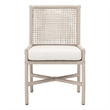Star International Seaside Rope Indoor/Outdoor Dining Chair in White (Set of 2)