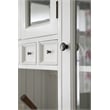 NovaSolo Halifax China Coastal Wood Cabinet in Pure White
