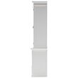 NovaSolo Provence Storage Cabinet with Hutch in Pure White