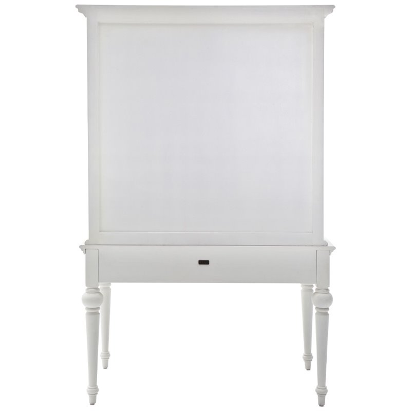 NovaSolo Provence Secretary Desk in Pure White