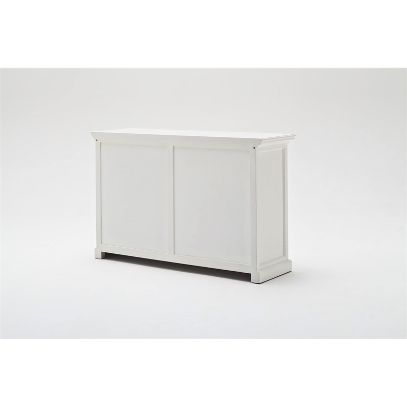 NovaSolo Halifax Sliding Door Buffet in Pure White
