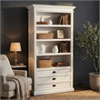 NovaSolo Halifax 4 Shelf Bookcase in Pure White
