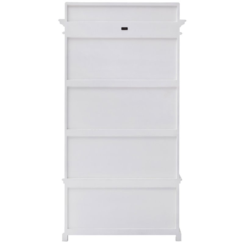 NovaSolo Halifax Hall Tree in Pure White