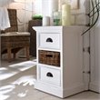 NovaSolo Halifax Short Storage Unit in Pure White