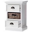 NovaSolo Halifax Short Storage Unit in Pure White