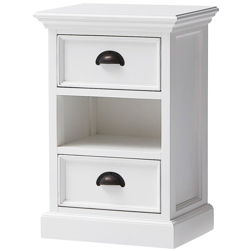 Nova Solo Dresser with 2 drawers and 1 Basket-Solid Shabby Chic Halifax ca585 