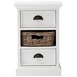 NovaSolo Halifax Short Storage Unit in Pure White