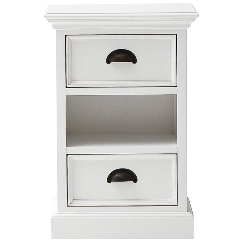 NovaSolo Halifax Short Storage Unit in Pure White