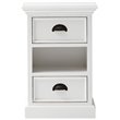 NovaSolo Halifax Short Storage Unit in Pure White