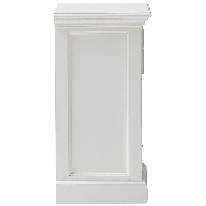 NovaSolo Halifax Short Storage Unit in Pure White