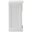 NovaSolo Halifax Short Storage Unit in Pure White