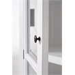 NovaSolo Halifax Curio Cabinet Wood in Pure White