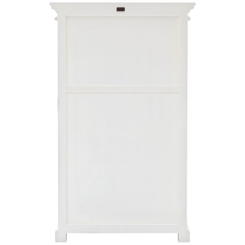 NovaSolo Halifax 3 Tier Pantry in Pure White