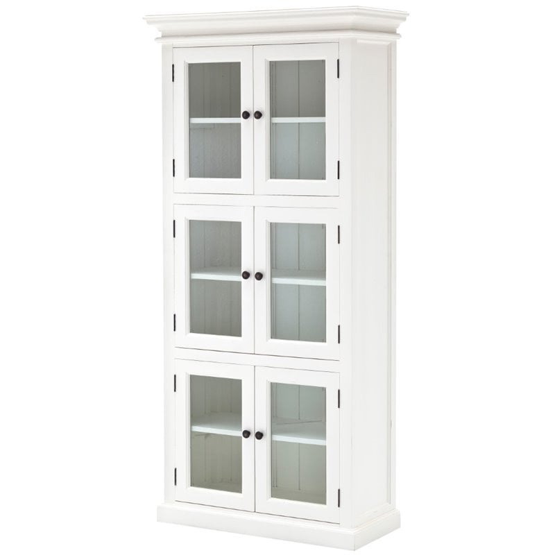 NovaSolo Halifax 3 Tier Pantry in Pure White