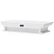 NovaSolo Halifax Medium Floating Wall Shelf in Pure White