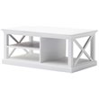 NovaSolo Halifax Coffee Table Wood in Pure White