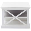 NovaSolo Halifax Coffee Table Wood in Pure White