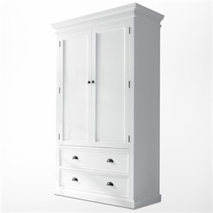 novasolo halifax wardrobe in pure white