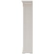 NovaSolo Provence 4 Shelf Bookcase in Pure White