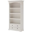 NovaSolo Provence 4 Shelf Bookcase in Pure White