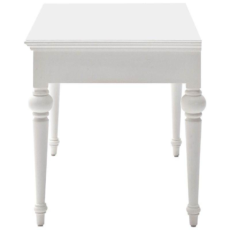 NovaSolo Provence Writing Desk in Pure White