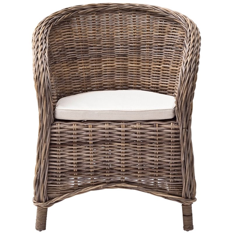 NovaSolo Wickerworks Bonsun Armchair with Cushion (Set of 2)