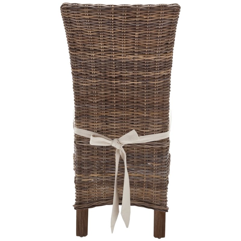 NovaSolo Wickerworks Salsa Dining Chair with Cushion (Set of 2)